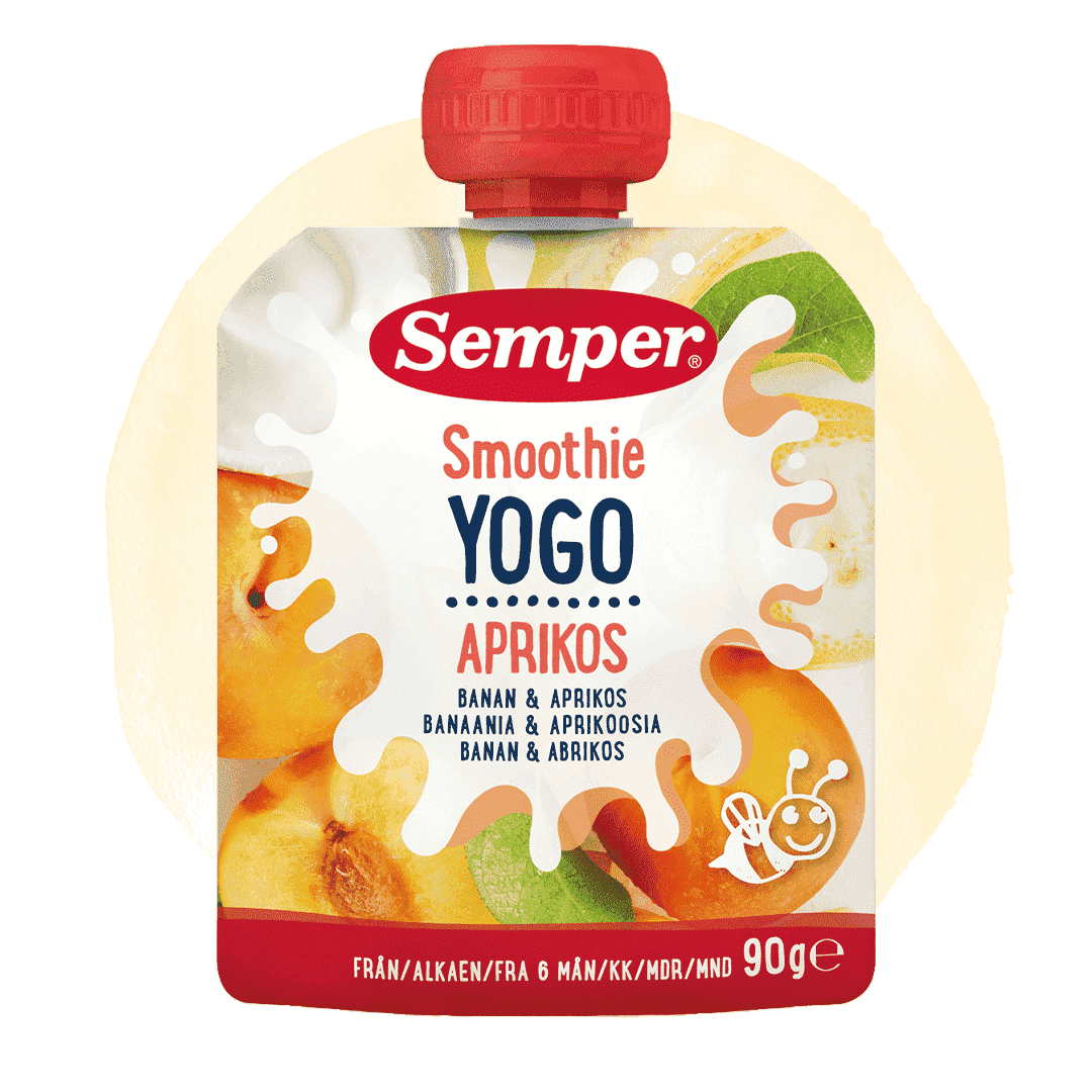 Smoothie yogo aprikos