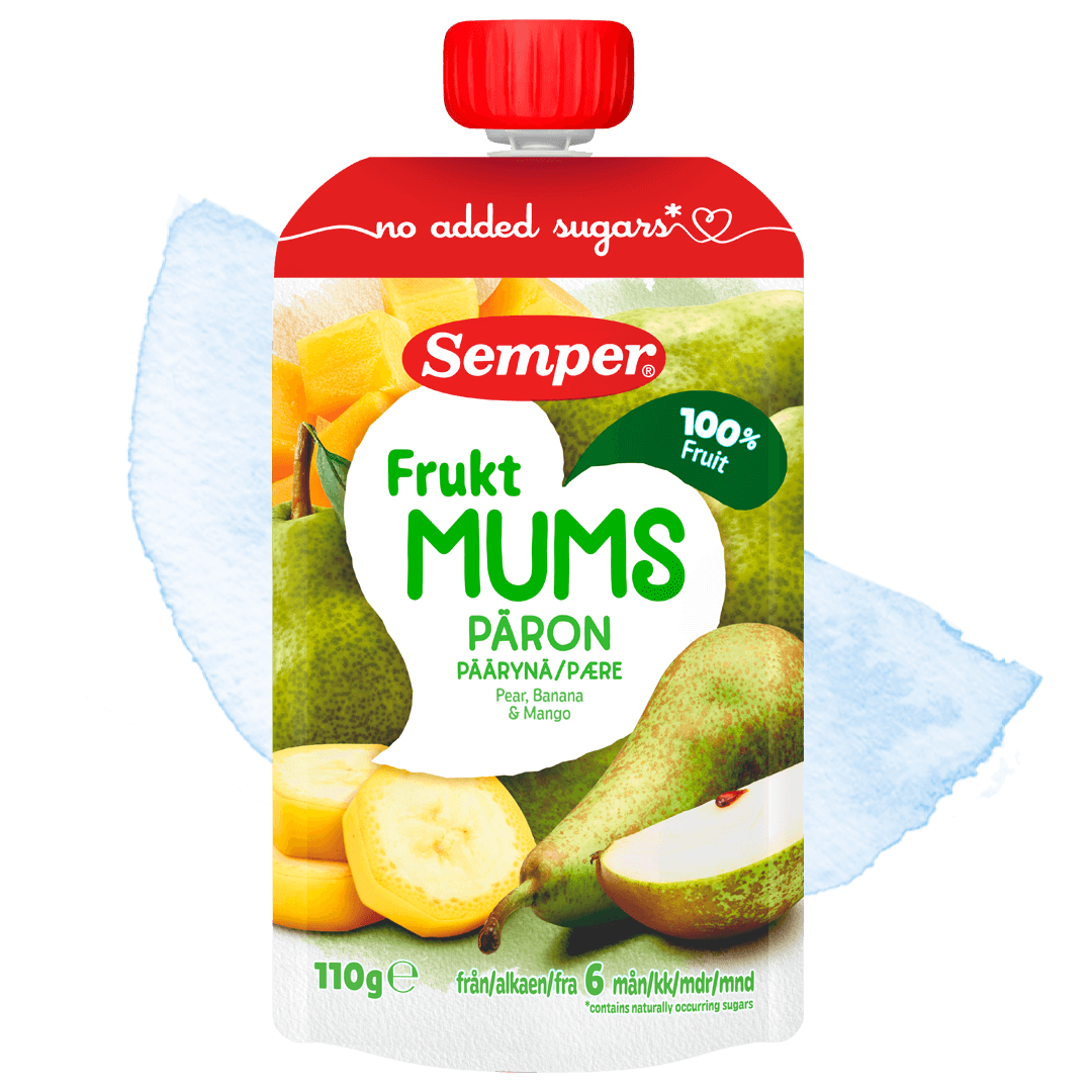 Fruktmums Päron från Semper Barnmat