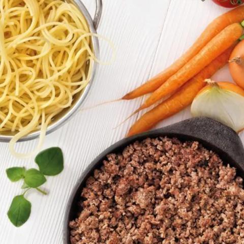 Pasta med kjøttsaus