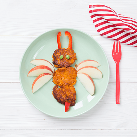 Grønnsakslapper for de minste